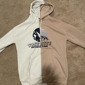 Two tone Yosemite hoodie
